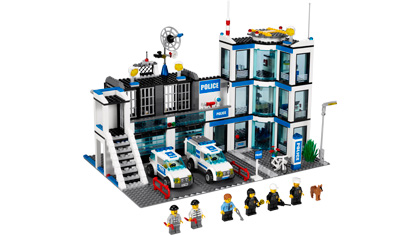 Police Mobile Headquarters Transforms 2 in 1 Big Set 