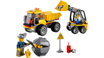 Loader and Tipper - 4201 Lego Building Instructions