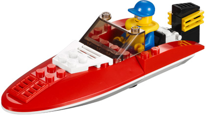 Speed Boat - 4641 - Lego Building Instructions