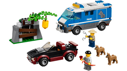 Police Dog Van - 4441 - Lego Building 