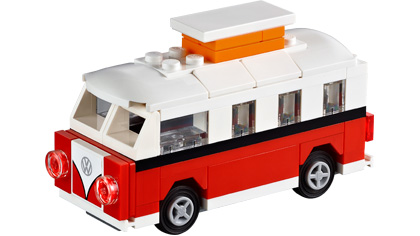 Mini VW Campervan - 40079 - Lego Building Instructions