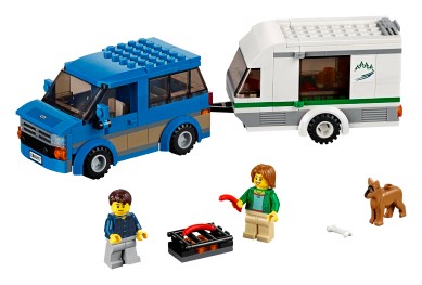 lego van and caravan instructions