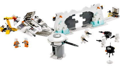 Hoth Rebel Base™ - 7666 - Lego Building Instructions