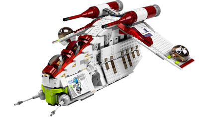 Gutter kandidatgrad Hotel Republic Attack Gunship™ - 7676 - Lego Building Instructions