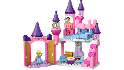 Stirre Saks Vært for Cinderella's Castle - 6154 - Lego Building Instructions